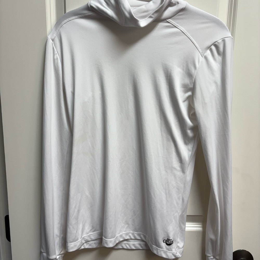 Hot Chillys White Long Sleeve Top Base Layer
